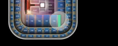 Seat view from Riser
