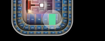 Seat view from Riser