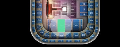 Seat view from Riser