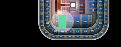 Seat view from Riser