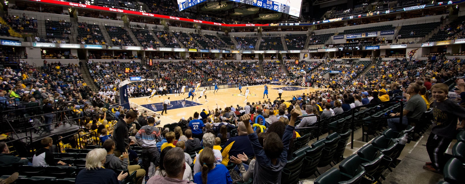 Seat view from Lower