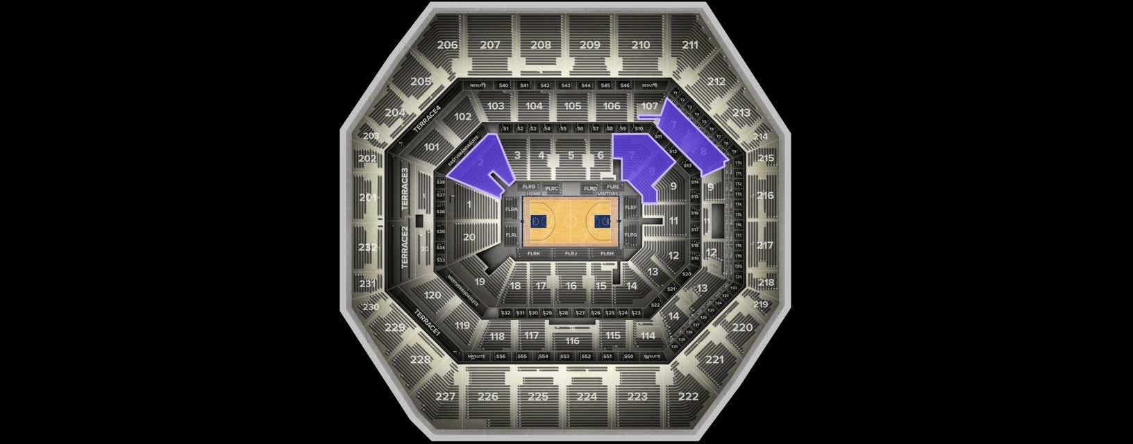 Seat view from Corner