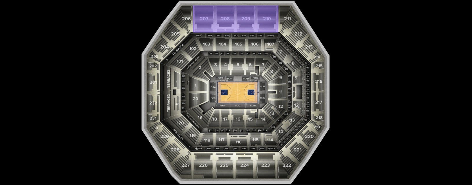 Seat view from Upper