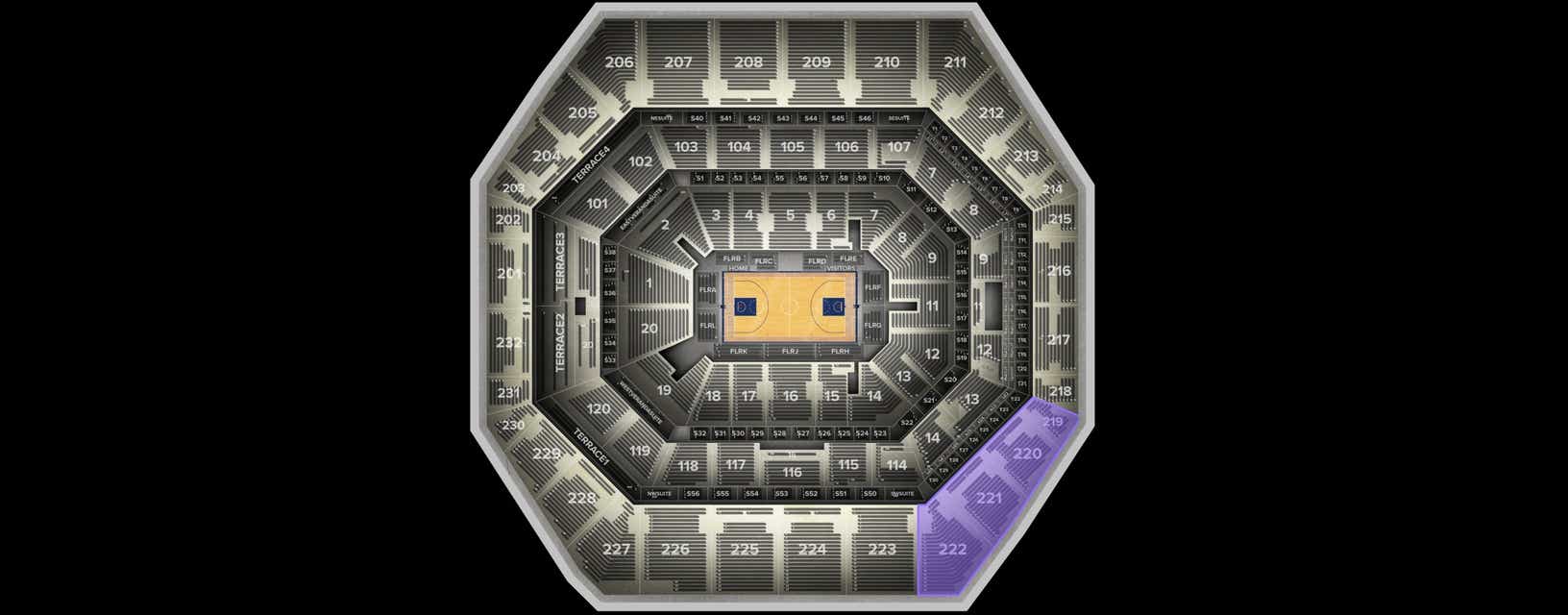 Seat view from Upper