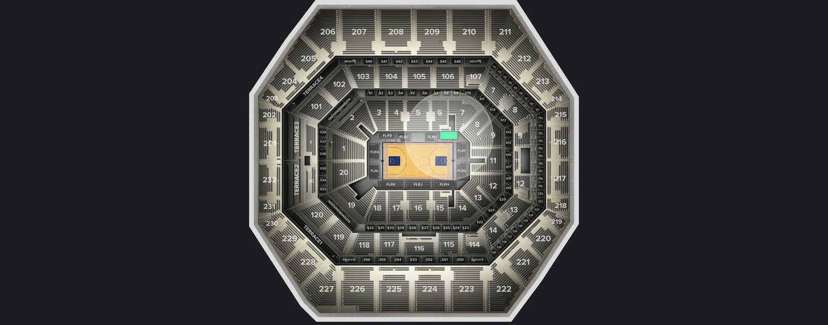 Seat view from Floor