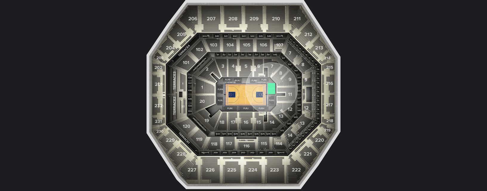 Seat view from Floor