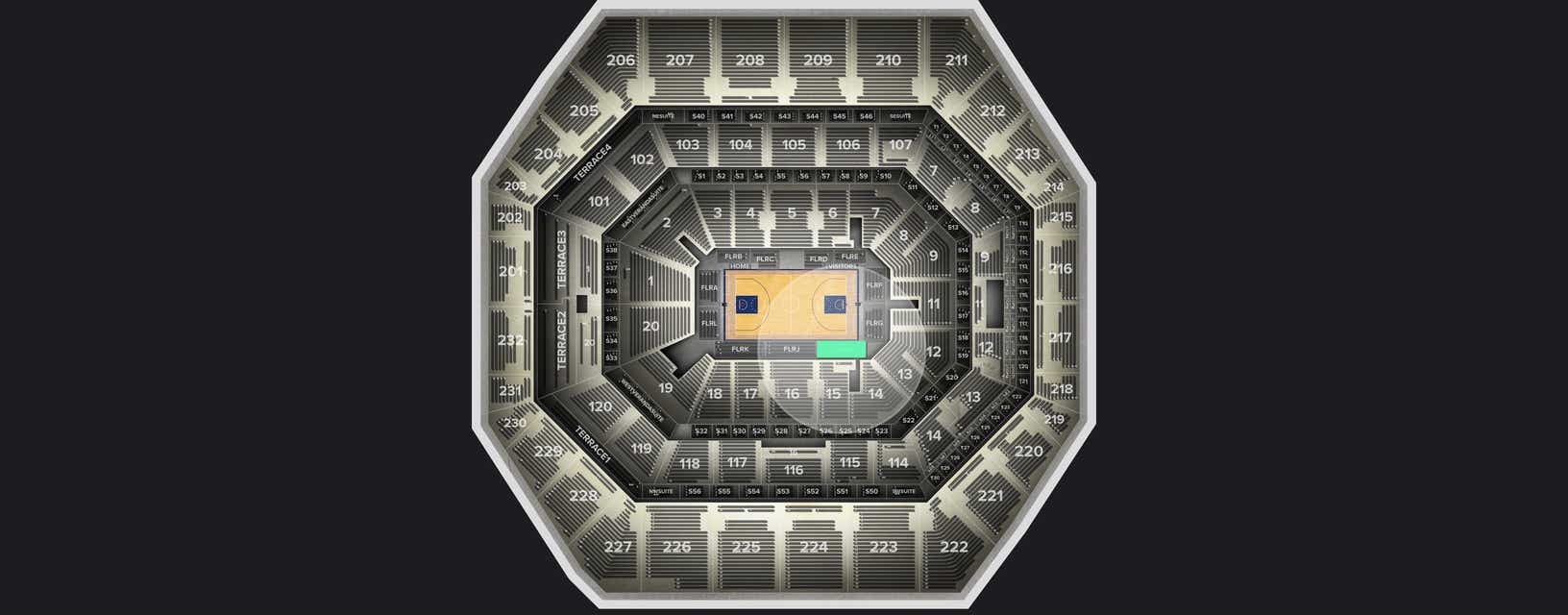 Seat view from Floor