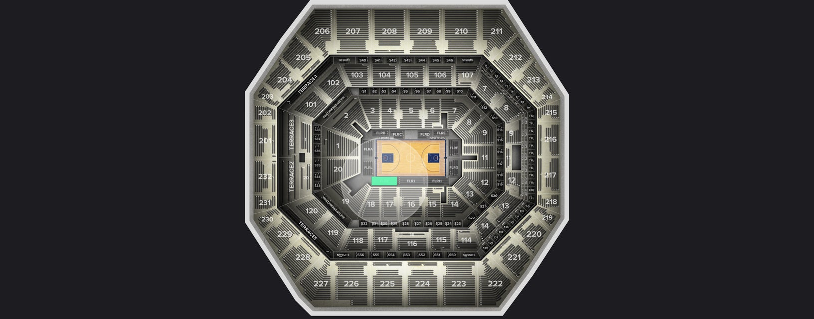 Seat view from Floor