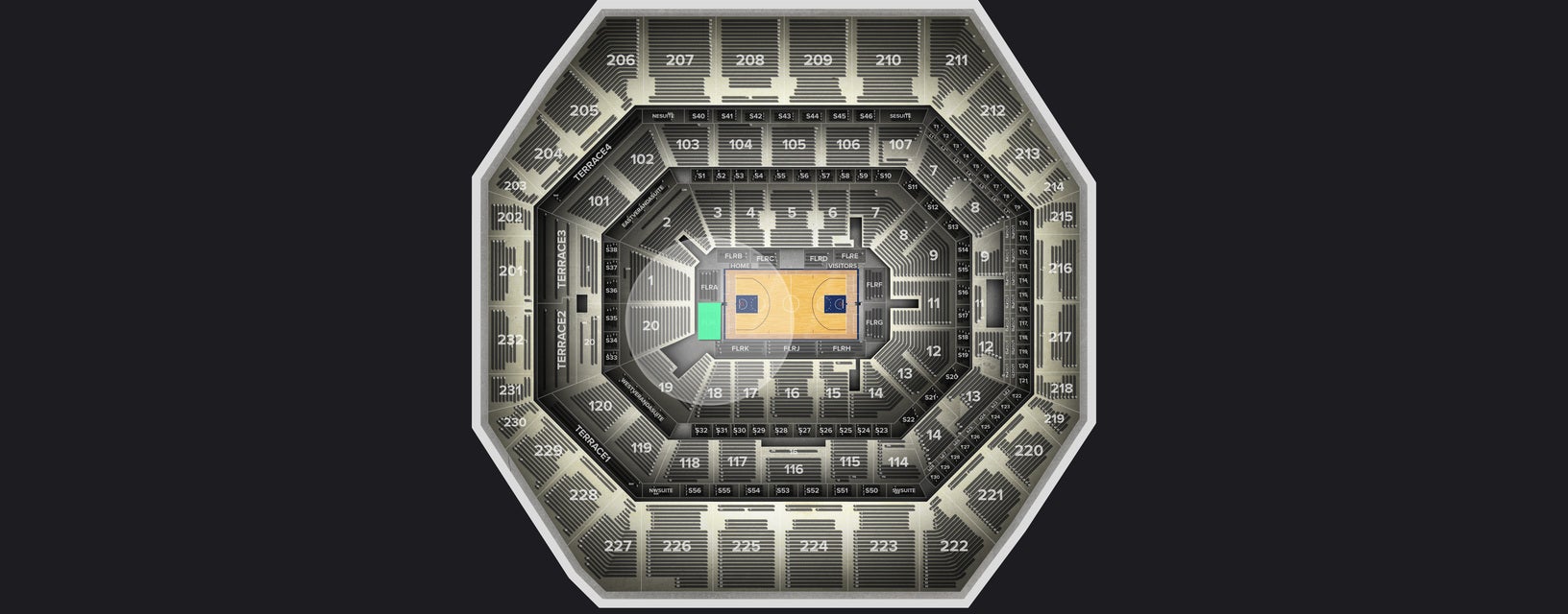 Seat view from Floor