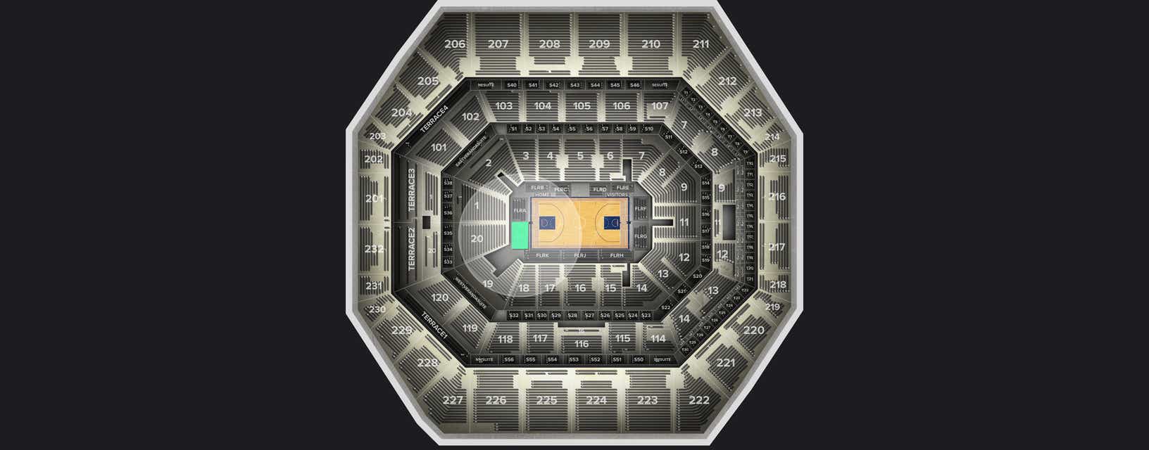 Seat view from Floor
