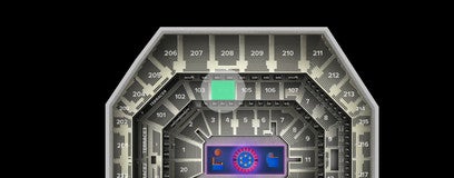 Seat view from Club