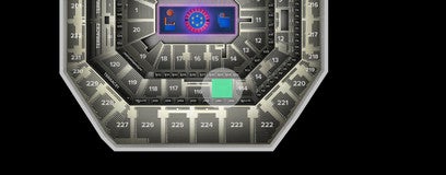 Seat view from Club