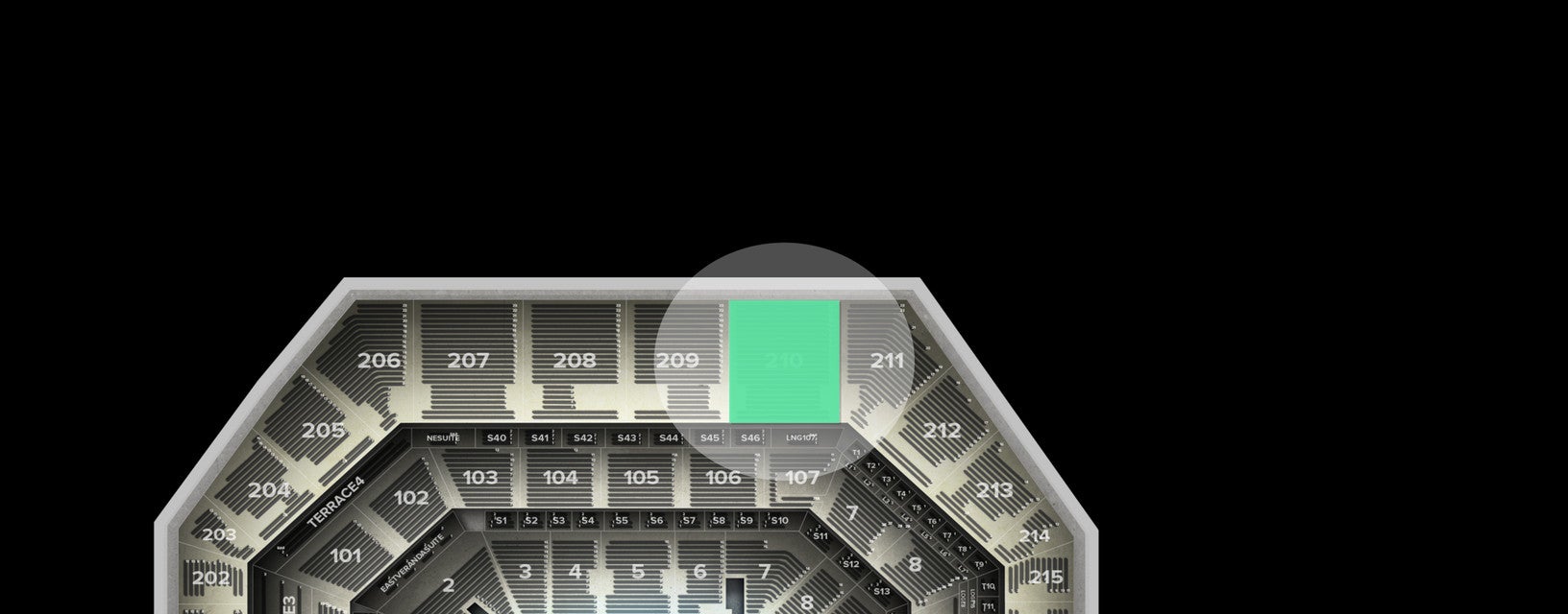 Seat view from Balcony