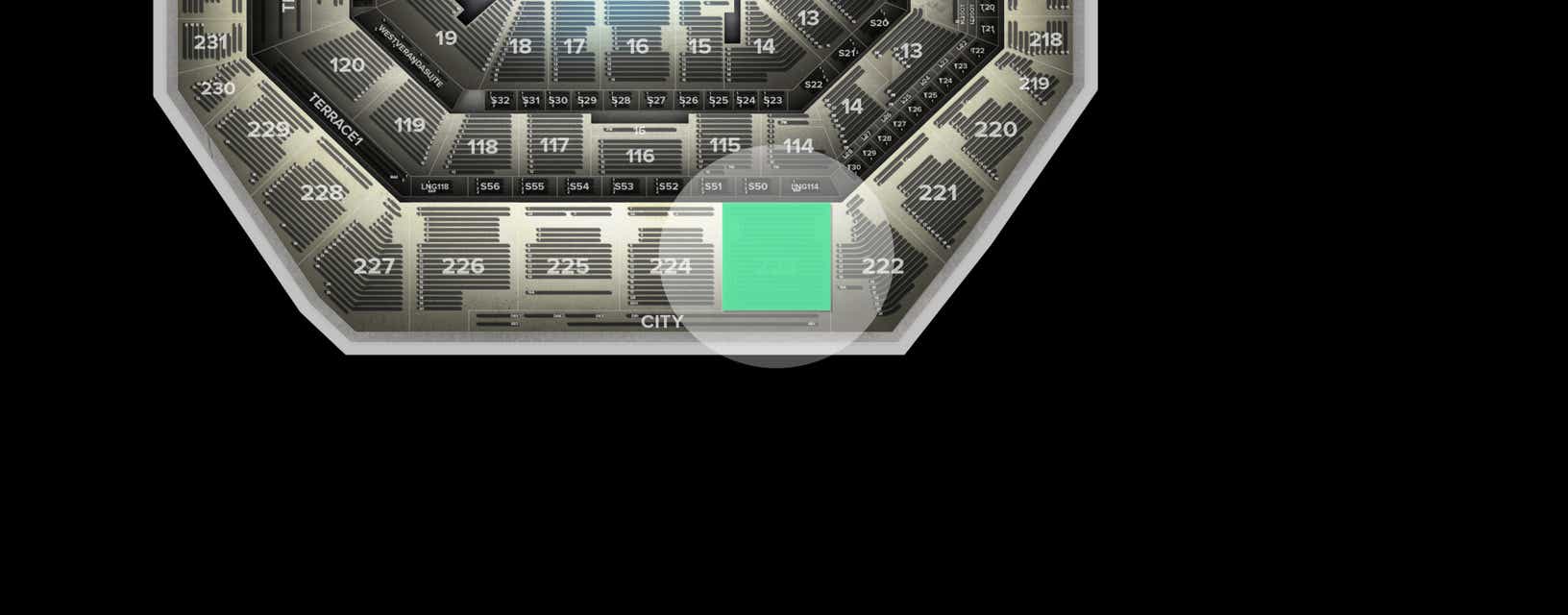 Seat view from Balcony