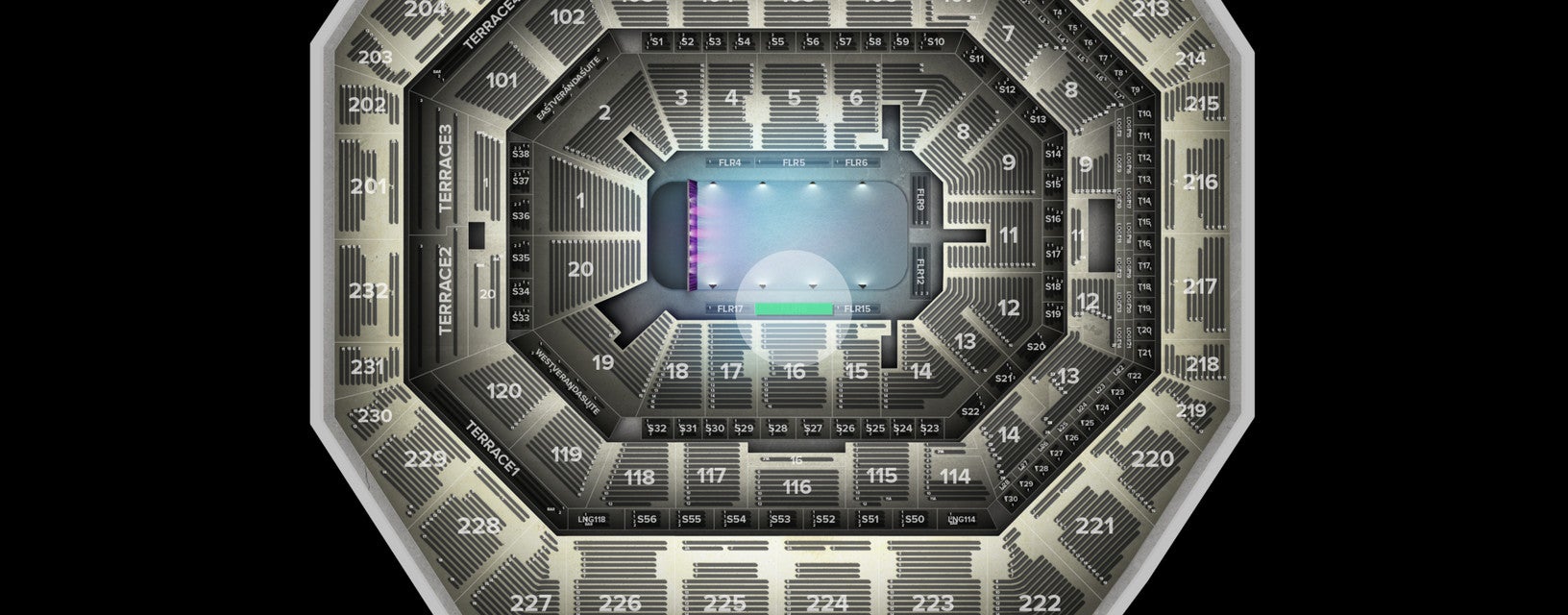 Seat view from Floor