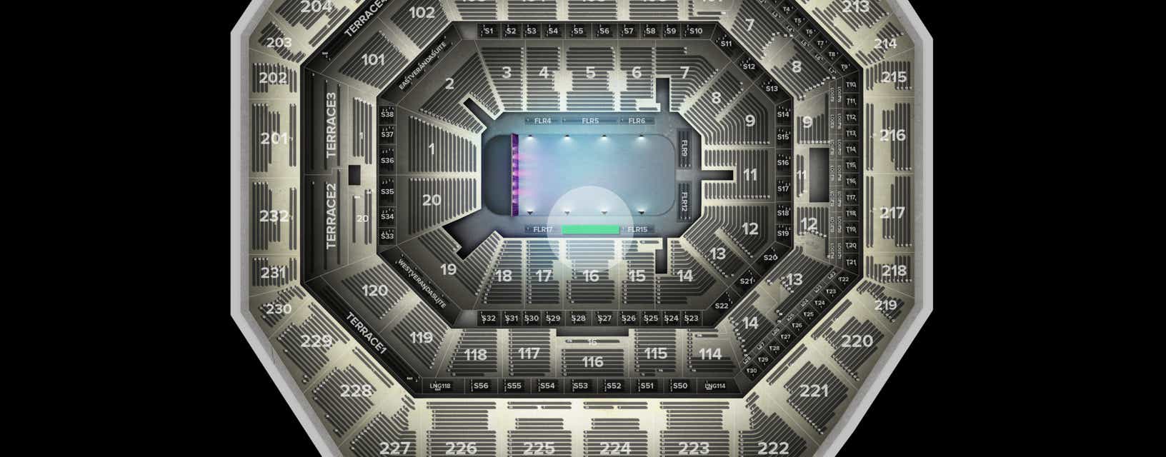 Seat view from Floor