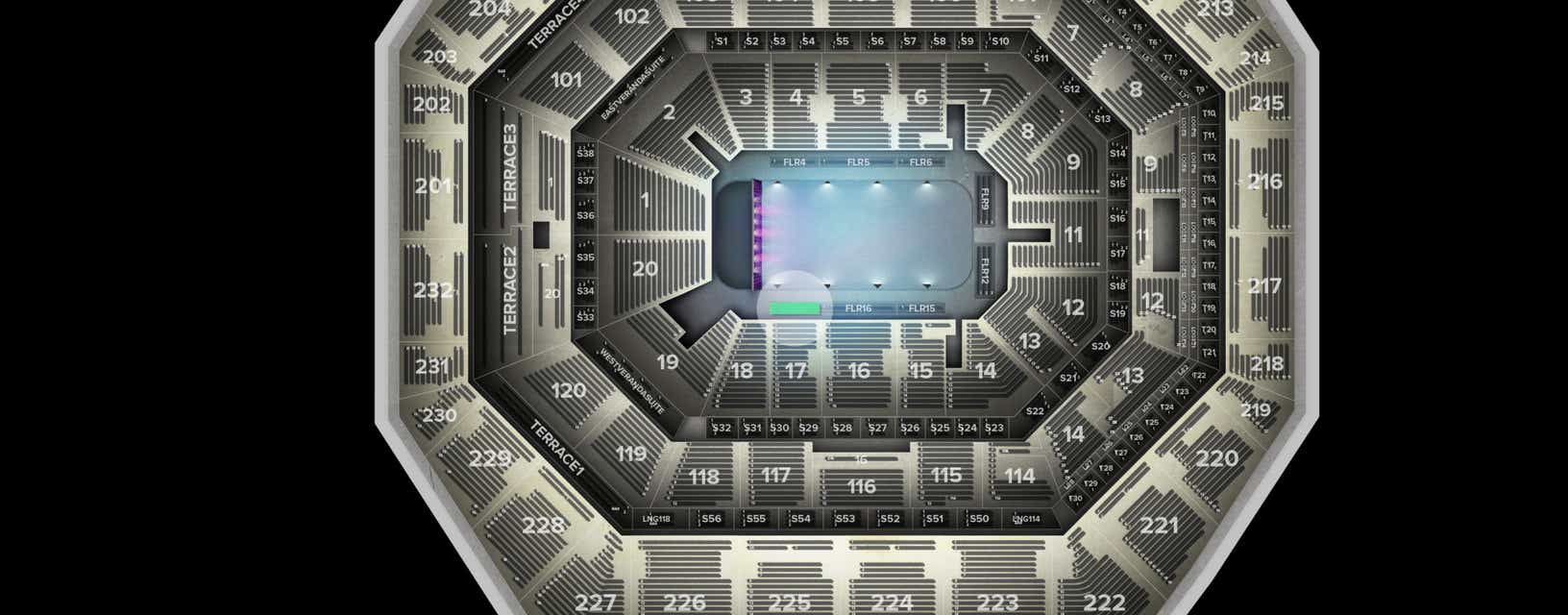 Seat view from Floor