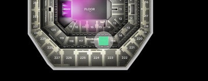 Seat view from Club