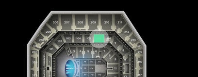 Seat view from Club