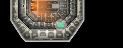 Seat view from Club