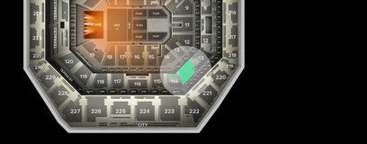 Seat view from Lower