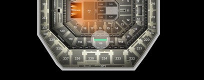 Seat view from Lower