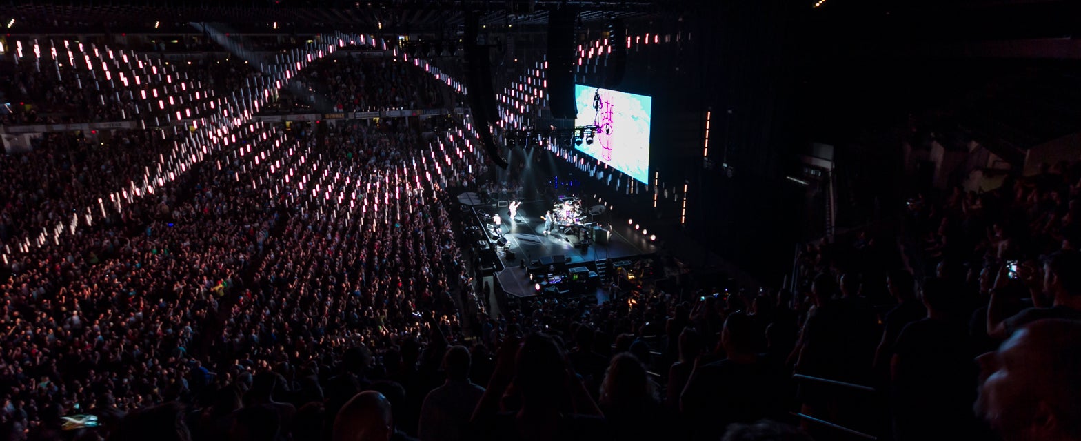 Seat view from Club