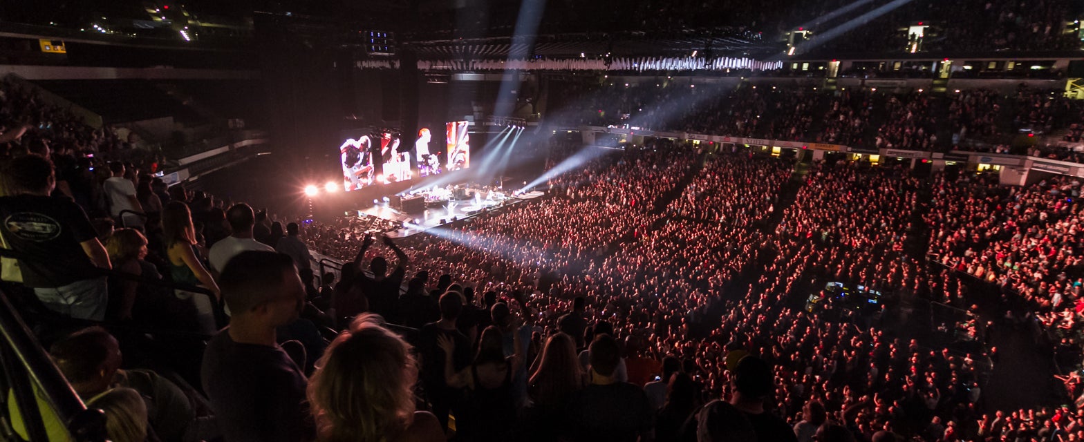 Seat view from Club