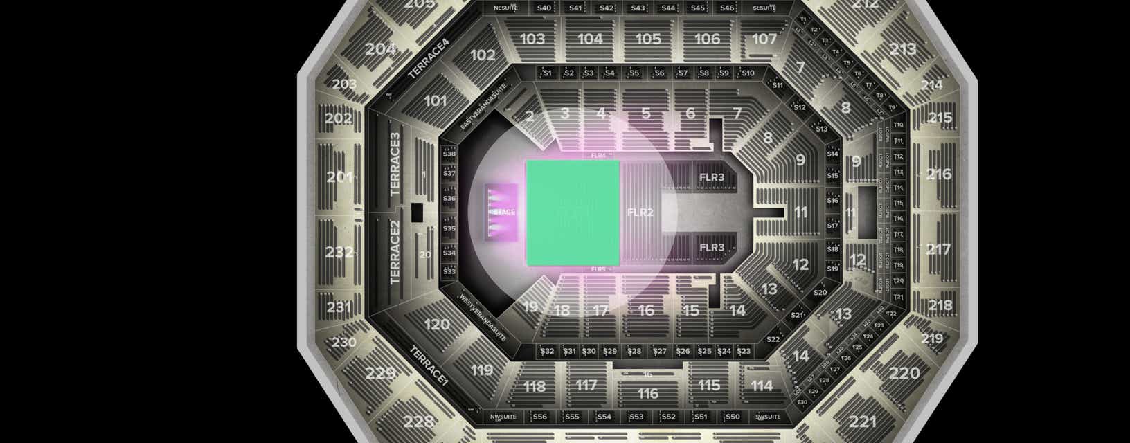 Seat view from Floor