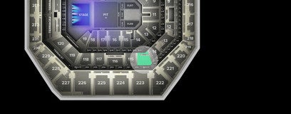 Seat view from Club