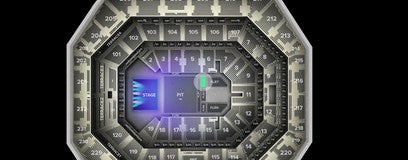 Seat view from Floor