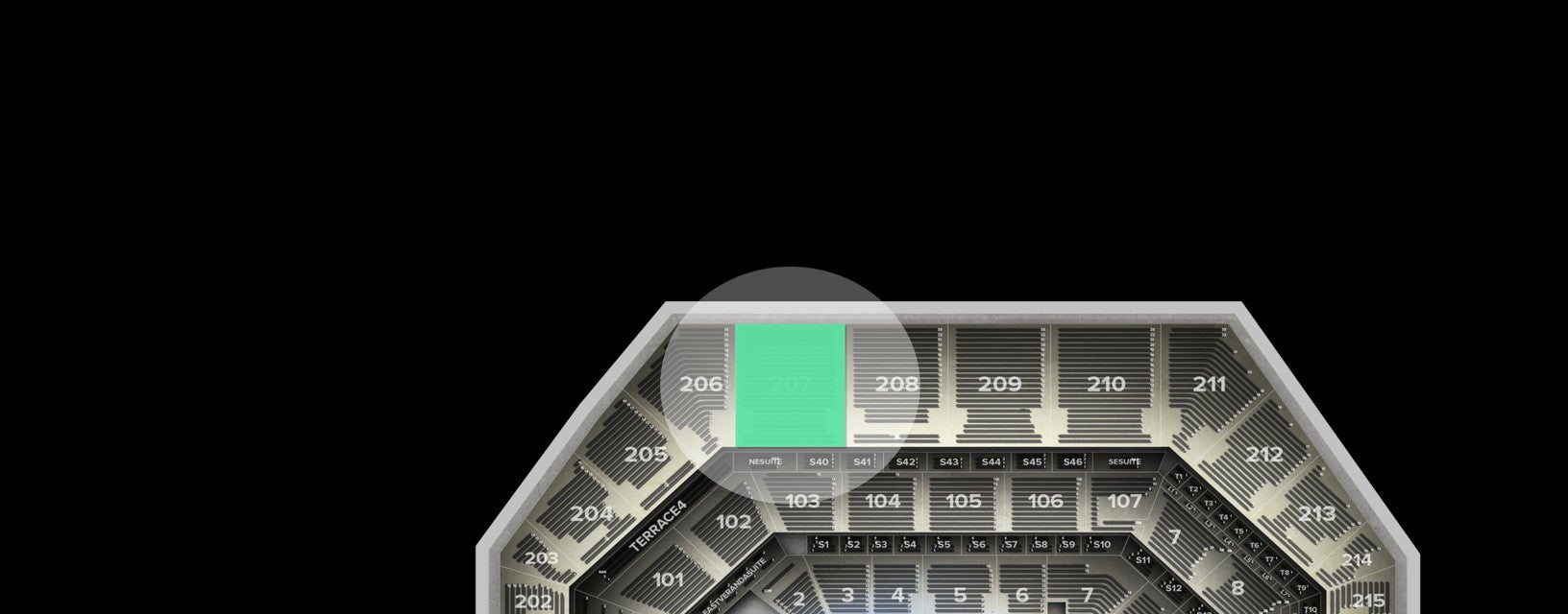 Seat view from Balcony