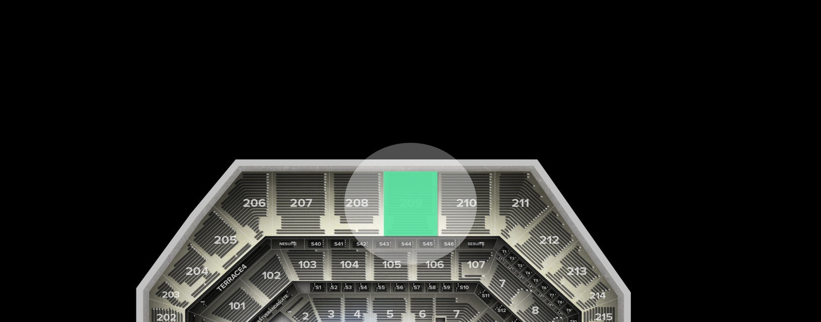 Seat view from Balcony