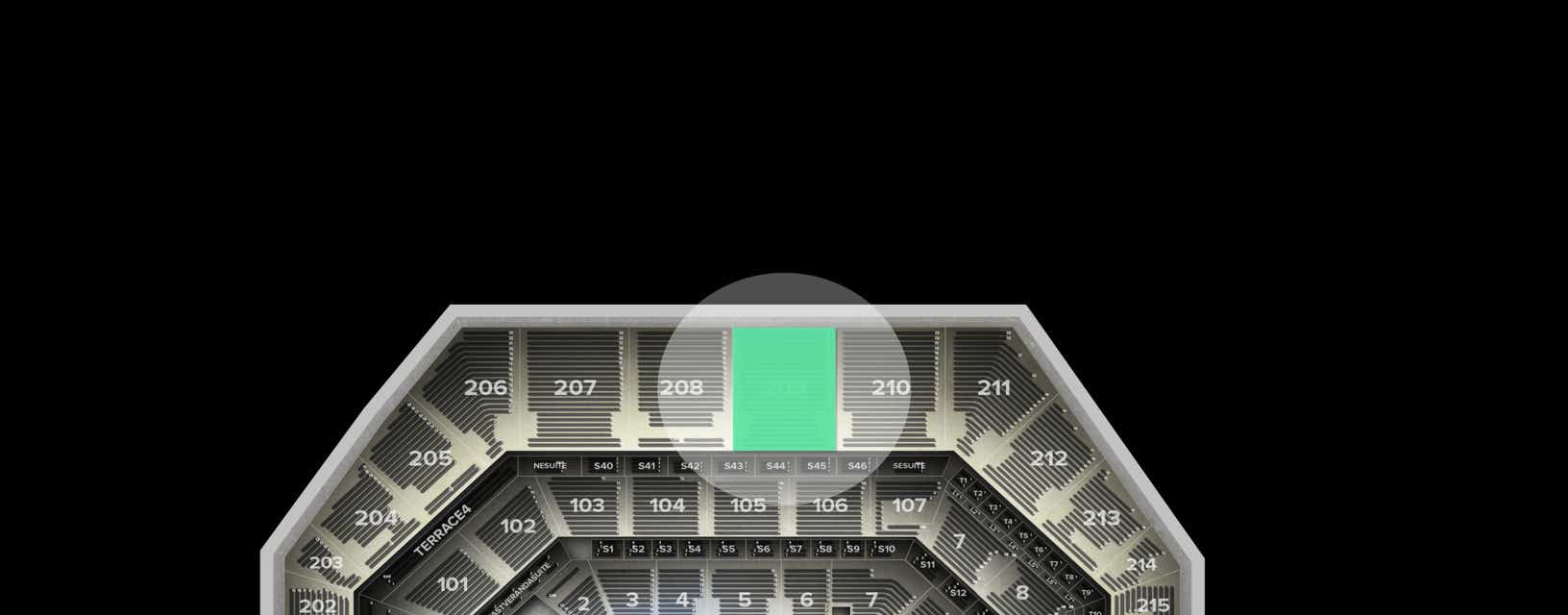 Seat view from Balcony