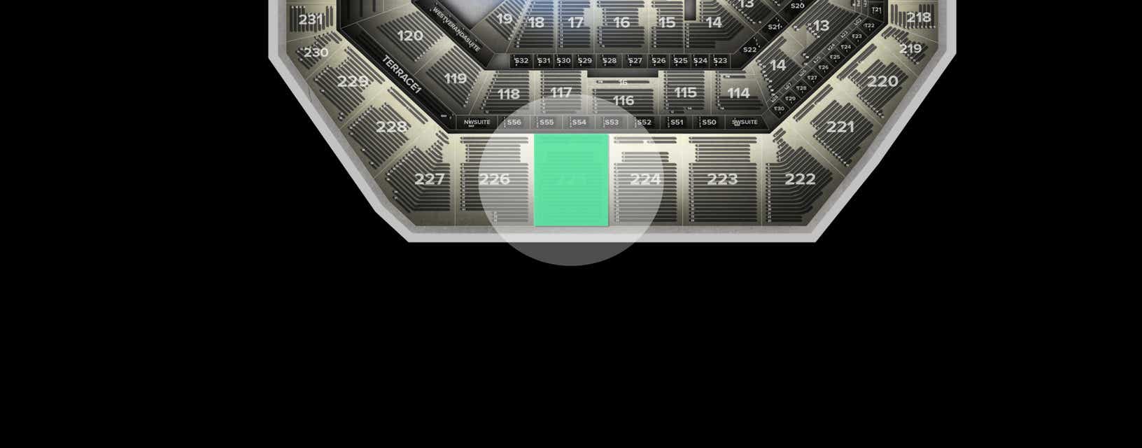 Seat view from Balcony