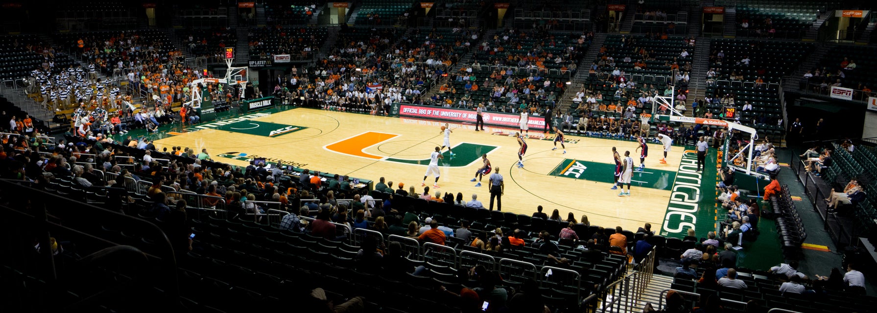 Seat view from Center