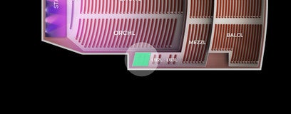 Seat view from Loge Box