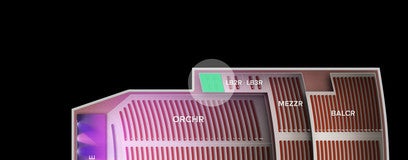 Seat view from Loge Box