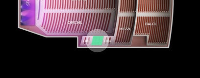 Seat view from Loge Box