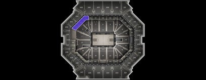 Seat view from Middle Corner