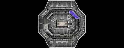 Seat view from Middle Corner