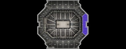 Seat view from Upper End