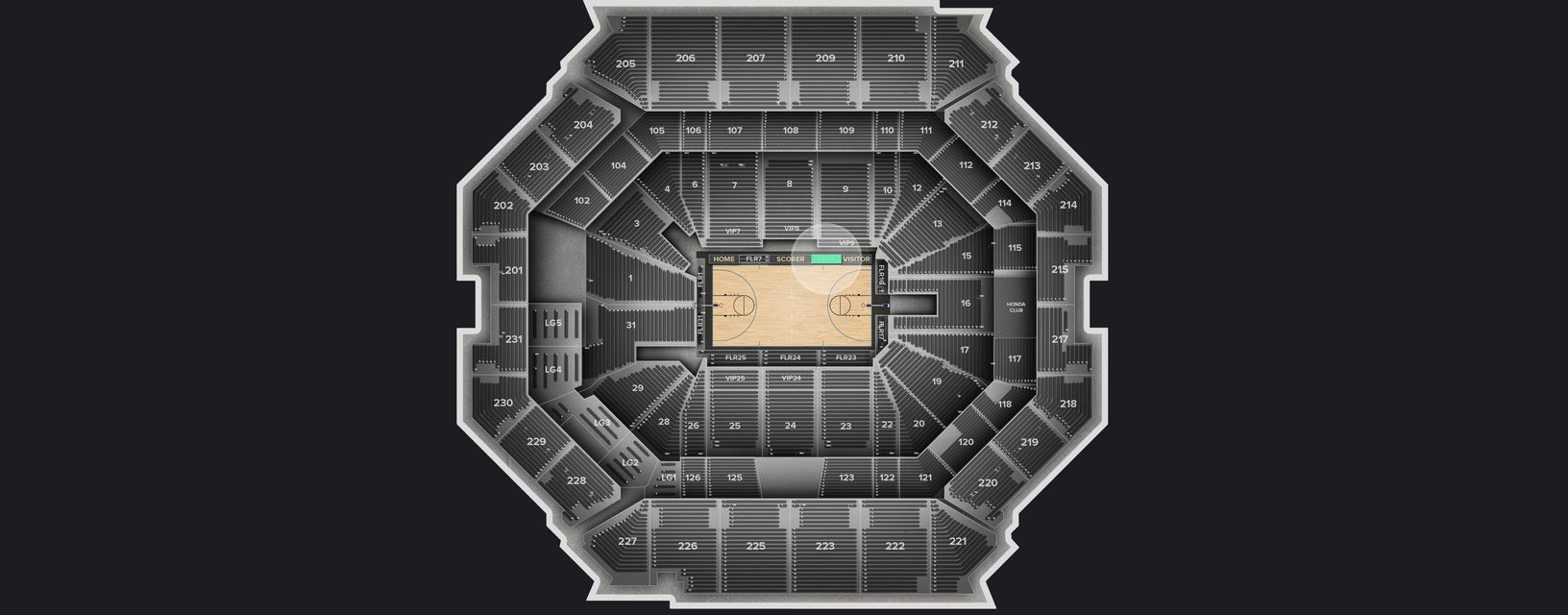 Seat view from Floor