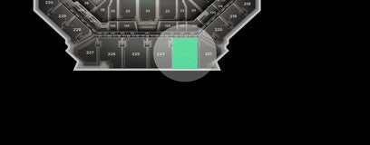 Seat view from Upper