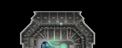 Seat view from The Row