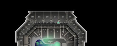 Seat view from The Row