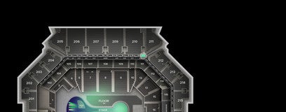 Seat view from The Row