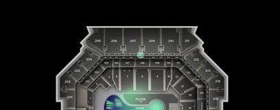 Seat view from The Row