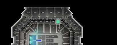 Seat view from Middle