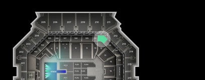 Seat view from Middle